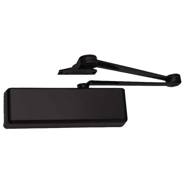 Manual, Hydraulic, 4040XP Series Surface Mounted Closers, Surface Mounted Closer, Heavy Duty Black